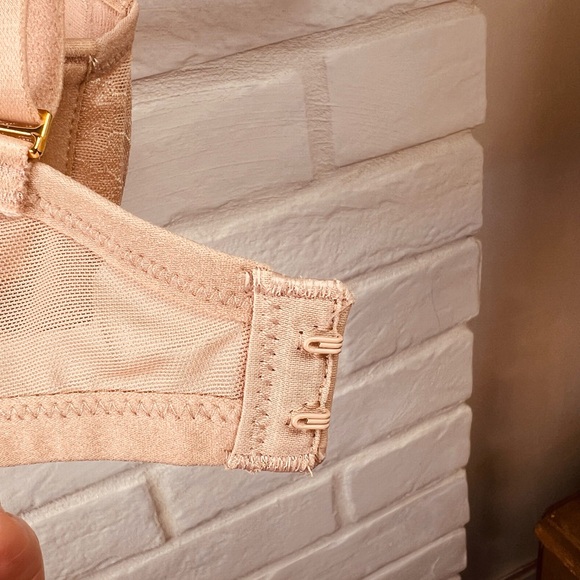 NWT Soma Lightest Lift Lined Demi Underwire Lace Bra 36 B Soft Tan Nude #0304 - Picture 8 of 14